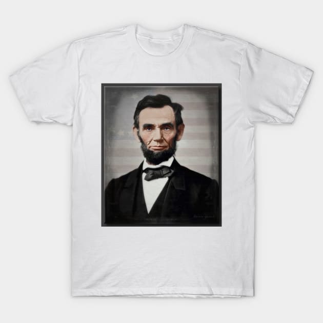 Abraham Lincoln 1863 T-Shirt by rgerhard